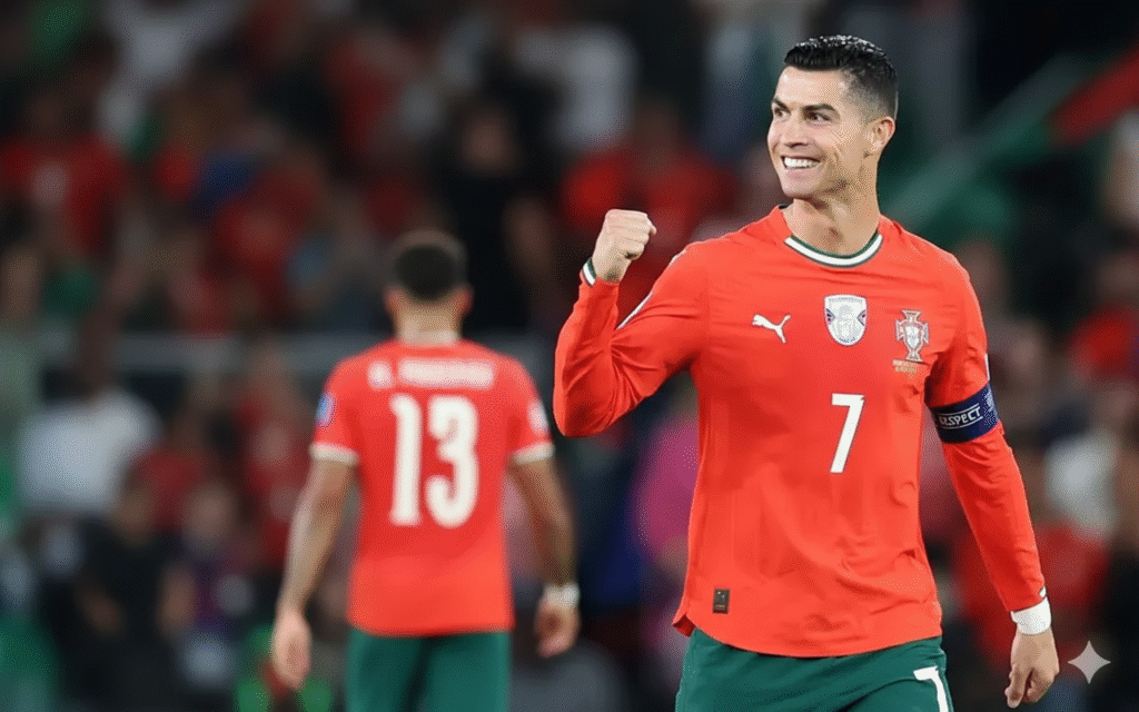 Cristiano Ronaldo quebra recorde de gols nas Eliminatórias