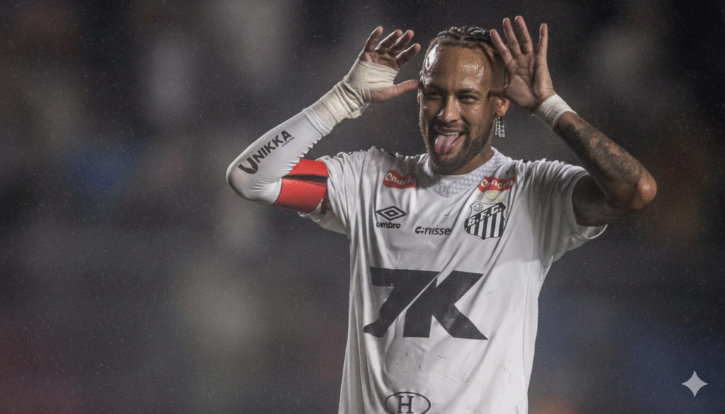 Neymar x Jornal: Bando de Idiota por Notícia do Santos